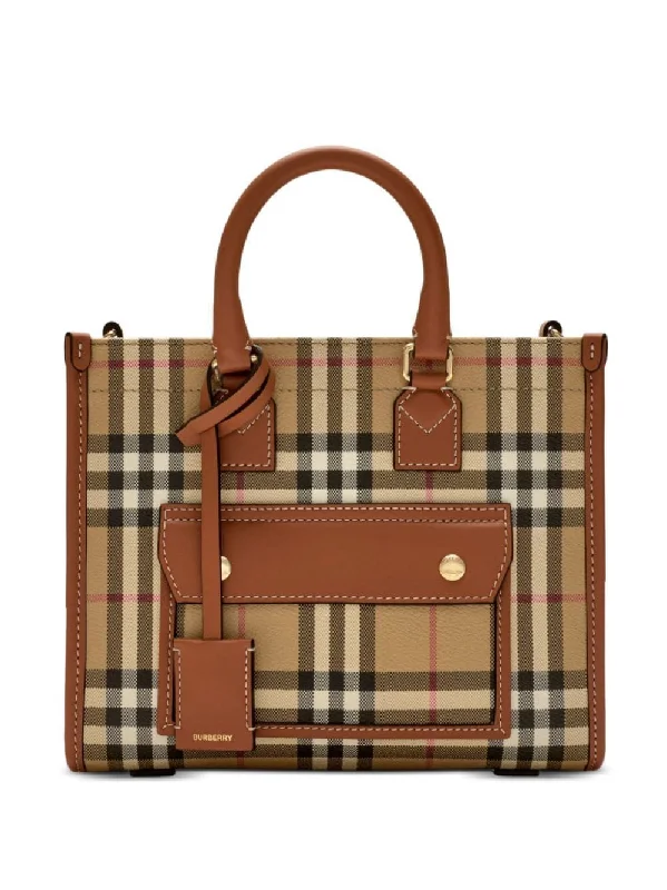 Designer Burberry Bags for Fashion EnthusiastsWomen's Mini Freya Tote Bag in Vnchbrbrwn | 8097566