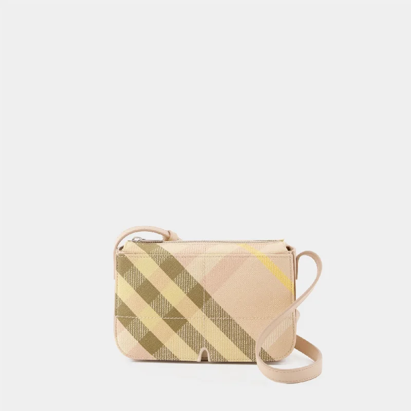 Burberry Bags with Signature Check Pattern in New ShadesSnip Small Crossbody - Burberry - Synthetic - Pink