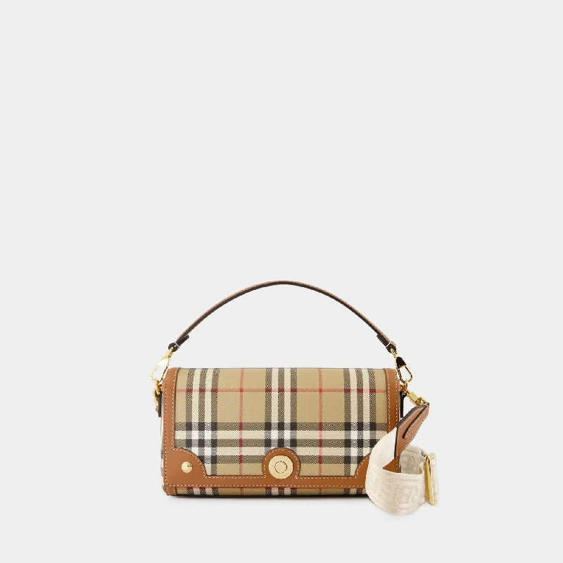 Burberry Bags with RFID Blocking TechnologySmall Note Purse - Burberry - Synthetic Leather - Brown