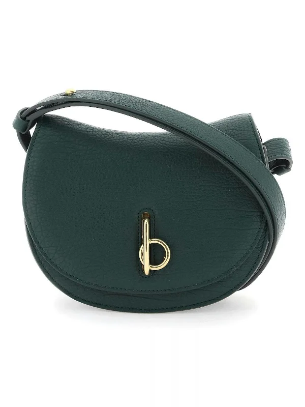 Easy - to - Clean Burberry Bags for Busy LifestylesWomen's Mini Rocking Horse Bag in Green | 8081166