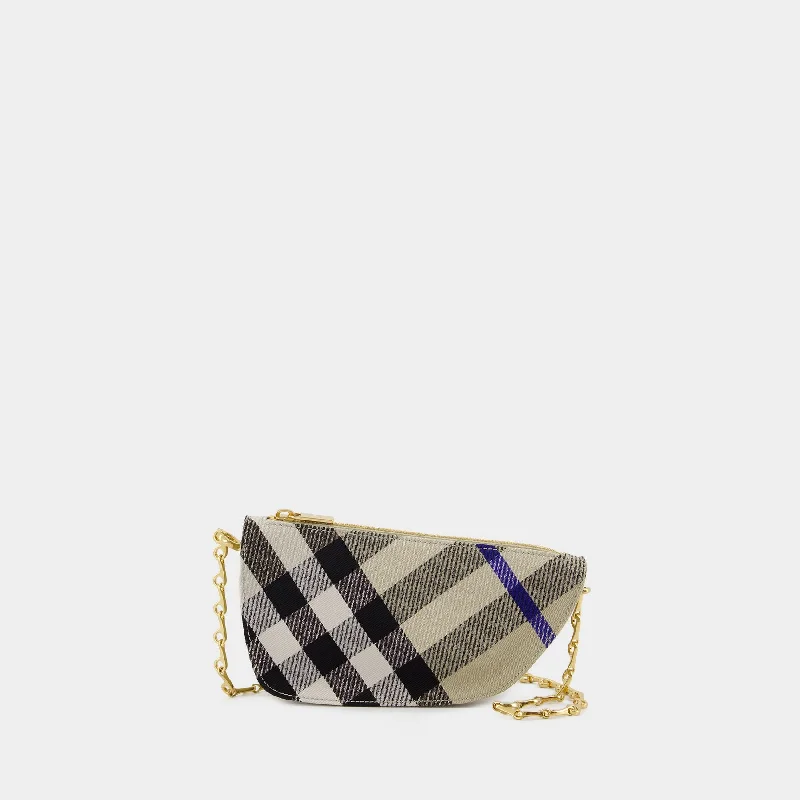 Sustainable and Ethical Burberry Bags for Conscious ConsumersMicro Shield Wallet On Chain - Burberry - Synthetic - Neutral