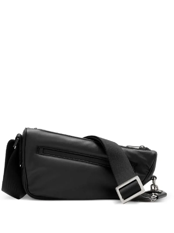 Burberry Bags with Reflective Elements for SafetyWomen's Asymmetric Leather Crossbody Bag in Black | Size UNI | 8078402 Color A1189