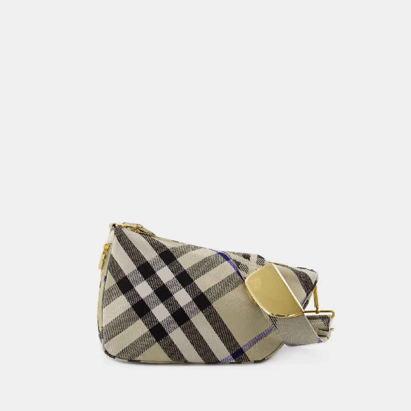 Burberry Bags with Signature Check Pattern in New ShadesShield Messenger Purse - Burberry - Synthetic - Neutral