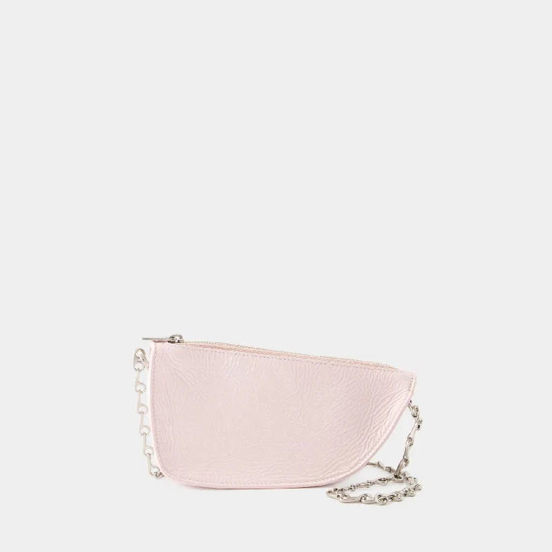 Travel - Approved Burberry Carry - on BagsMicro Sling Shield Crossbody - Burberry - Leather - Pink