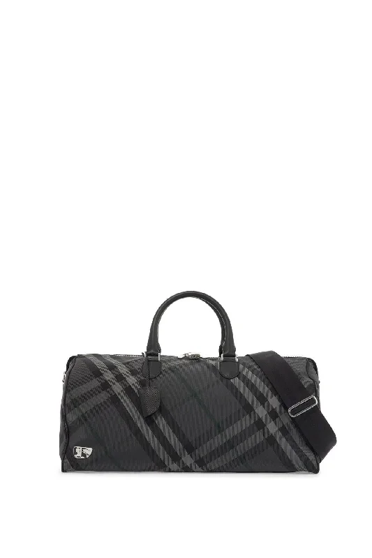 Compact and Portable Burberry Waist BagsMen's Travel Duffel Bag With in Grey | 8097349