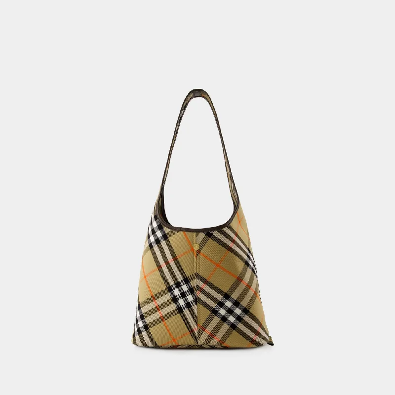 Artistic Print Burberry Bags for Art LoversSmall Shoulder Bag - Burberry - Cotton - Beige