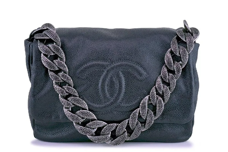 Chanel Medium Tote Bag for Office LadiesChanel Gray Caviar 31 Timeless Flap Bag