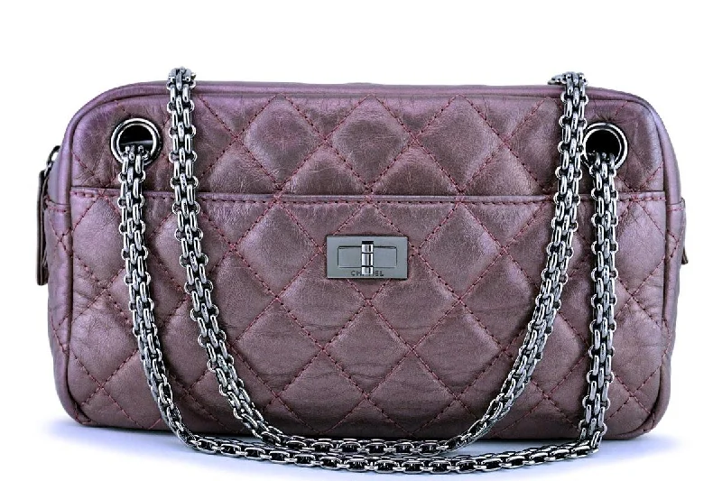 Chanel All - Match Handbag for Versatile StylingChanel Lavender Pink Classic 2.55 Reissue Camera Case Bag