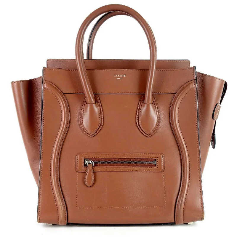 Kids' Sized Celine - Inspired Bags for Young Fashion LoversSmooth Calf Leather Luggage Bag