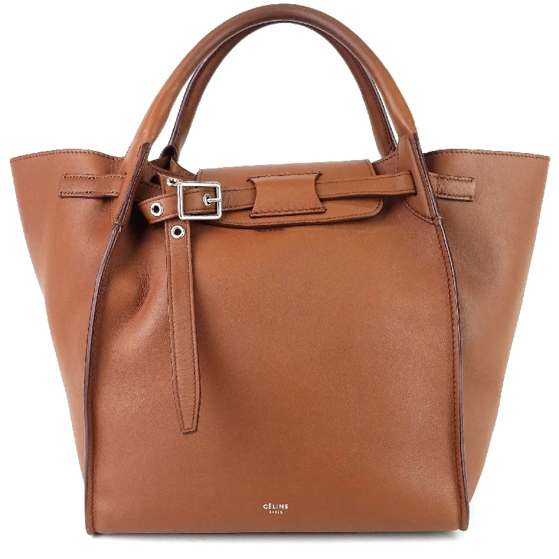 Celine Shoulder Bags in Classic Neutral ColorsBig Bag Small Smooth Calf Leather Bag