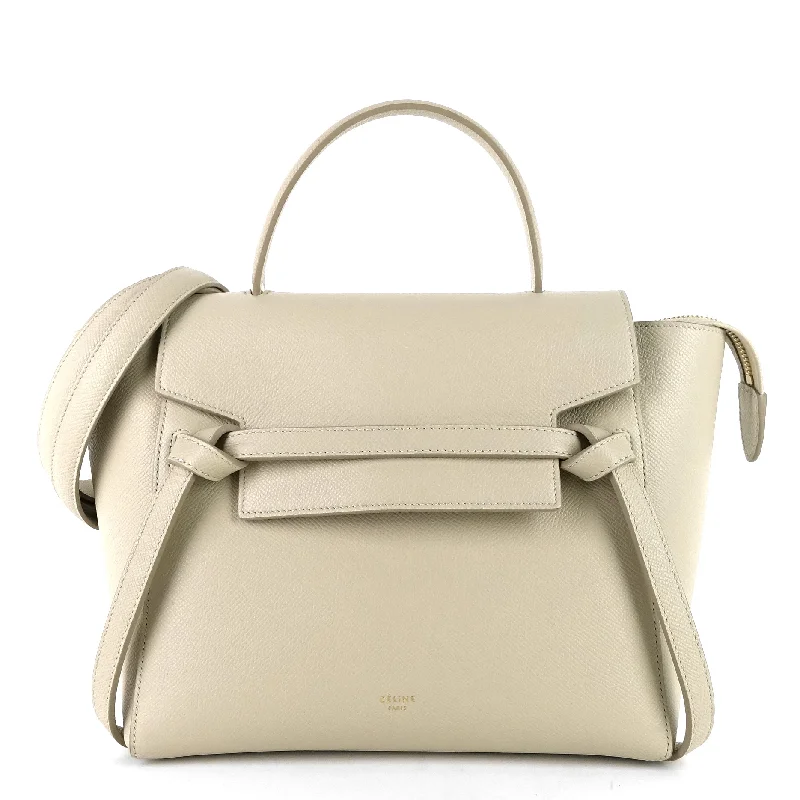 Sustainable and Ethical Celine Bags for Conscious ConsumersMicro Belt Grained Calf Leather Bag