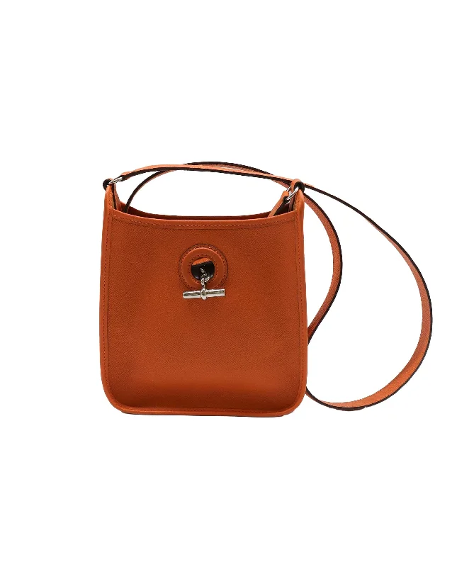 Two - Tone Hermes Bags for a Modern and Stylish AppearanceHermes Vespa PM Shoulder Bag Crossbody - DXBS1412