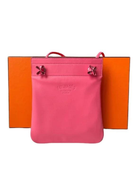 Durable Hermes Canvas - Trimmed Bags for Outdoor UseHermes Aline Rose Azalee Swift PHW SKCY168