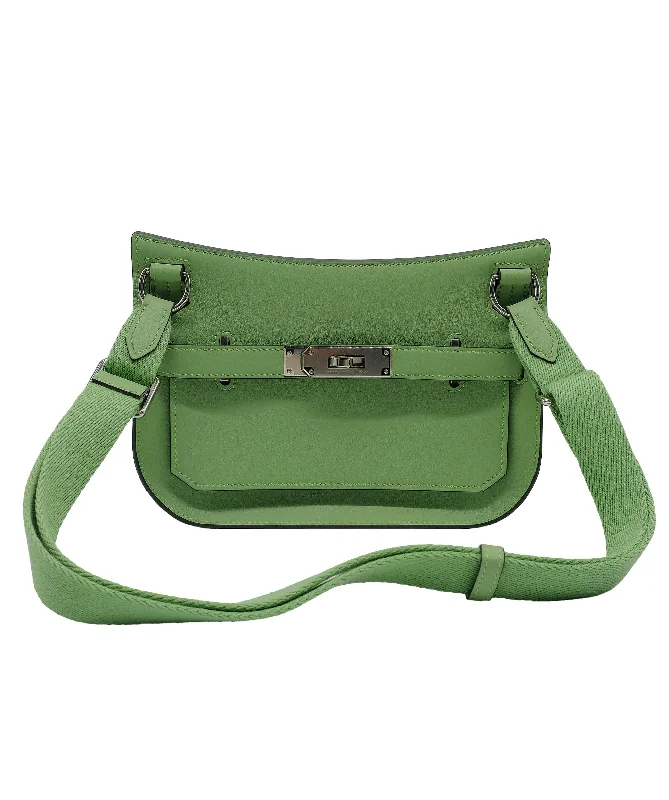 High - End Hermes Jypsiere Bags for the Fashion - ForwardHermes Mini Jypsiere Vert Criquet PHW RJC3641