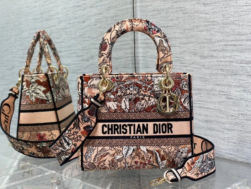 Christian Dior handbags with a detachable mirror for on - the - go touch - upsBC - Dior Bags - 1037