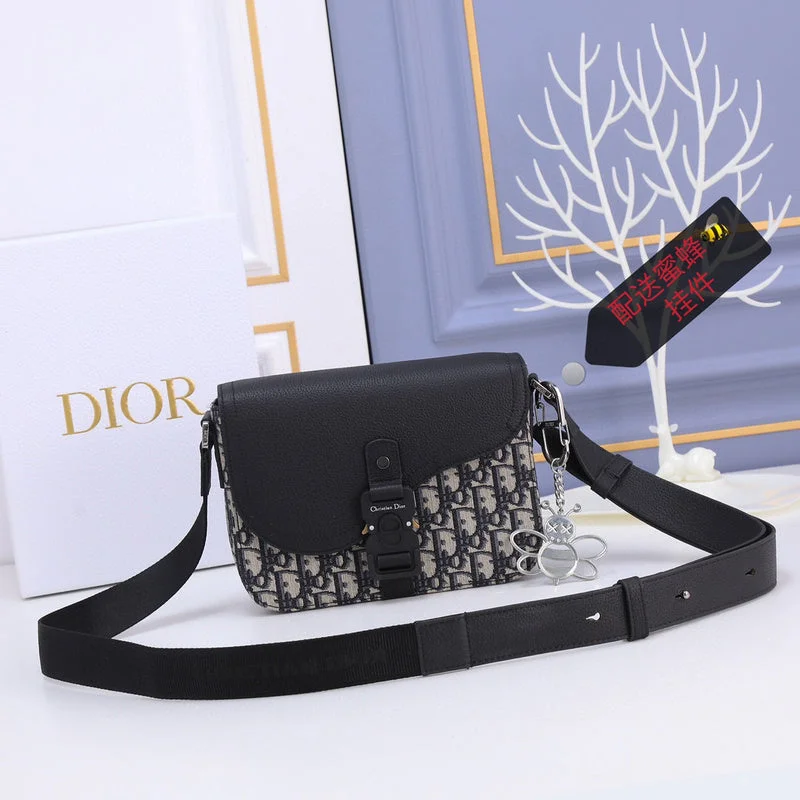 Christian Dior Saddle bags with a studded trim for a bold lookChristian Dior  Bags - 3087