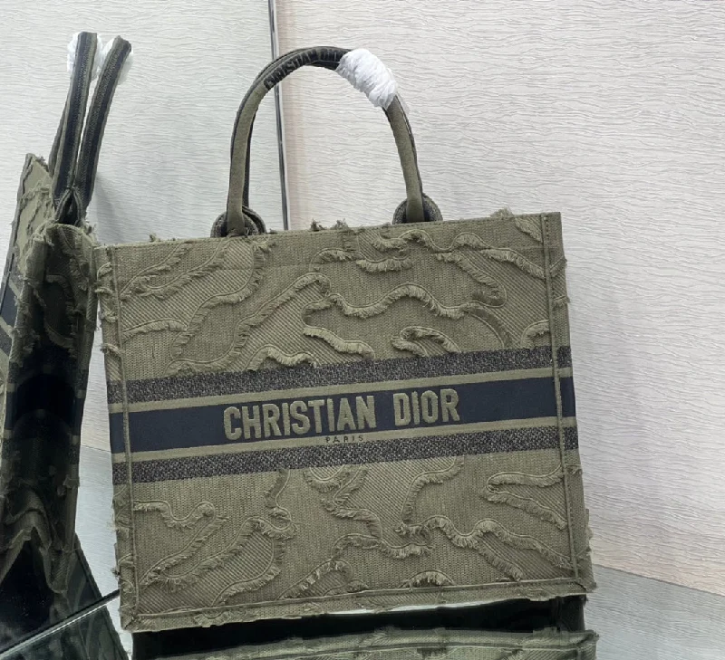 High - fashion Christian Dior bags with a geometric patternChristian Dior Book Tote Bag