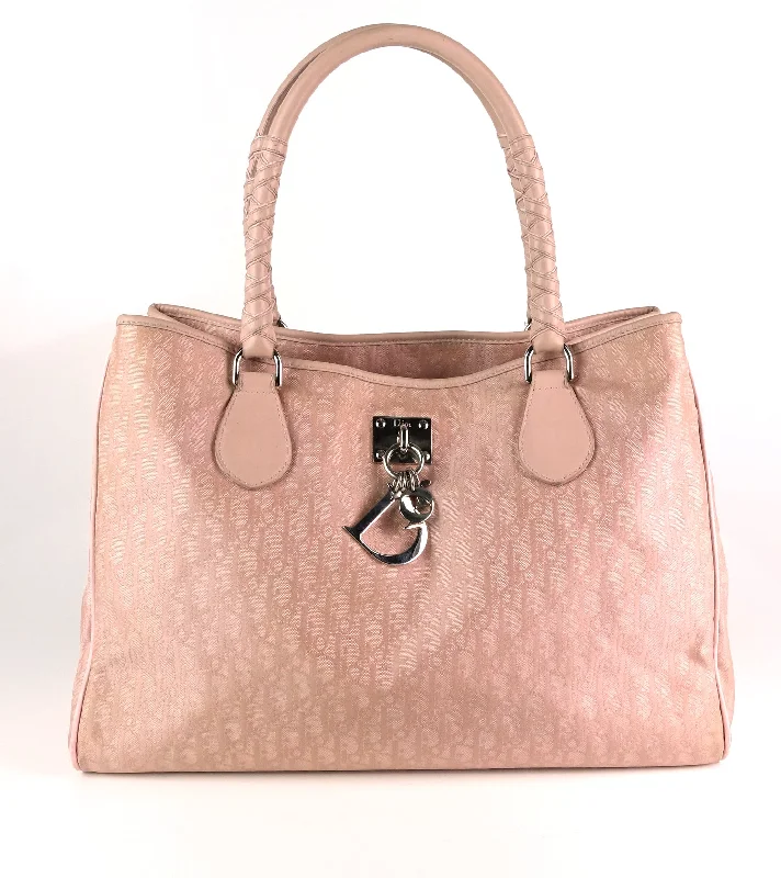 Christian Dior handbags with a removable shoulder strap for versatilityLovely Monogram Nylon Medium Bag