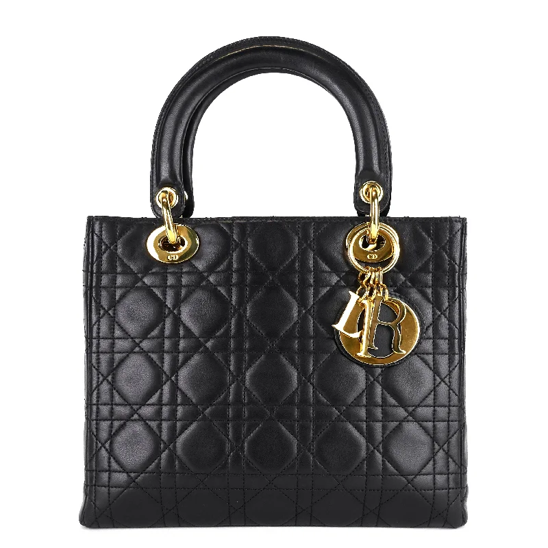 Fashion - forward Christian Dior tote bags for the modern womanLady Dior Medium Cannage Lambskin Leather Bag