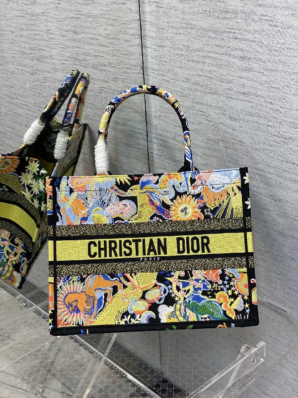 Christian Dior Saddle bags with a patent leather finish for a shiny lookChristian Dior Book Tote Bag