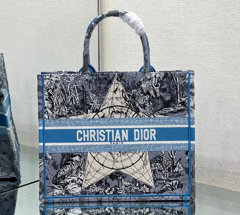 Christian Dior bags with a quilted pattern and gold - toned hardwareChristian Dior Book Tote Bag